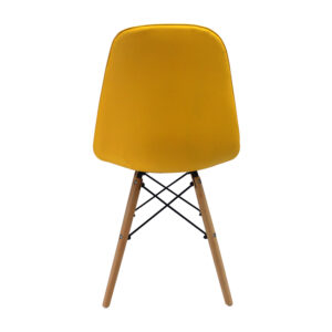 Kit por 4 Silla DKR Botones Tipo Eames - Amarillo 4 Kit por 4 Silla DKR Botones Tipo Eames - Amarillo